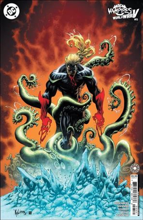 DC vs. Vampires: World War V issue 5-C Kyle Hotz Cardstock Cover