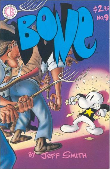 Bone (1991) issue 9-C Blue Logo (3rd Printing)