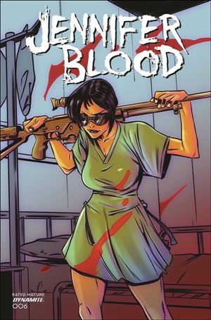 Jennifer Blood (2021) issue 6-G Vincenzo Federici Cover