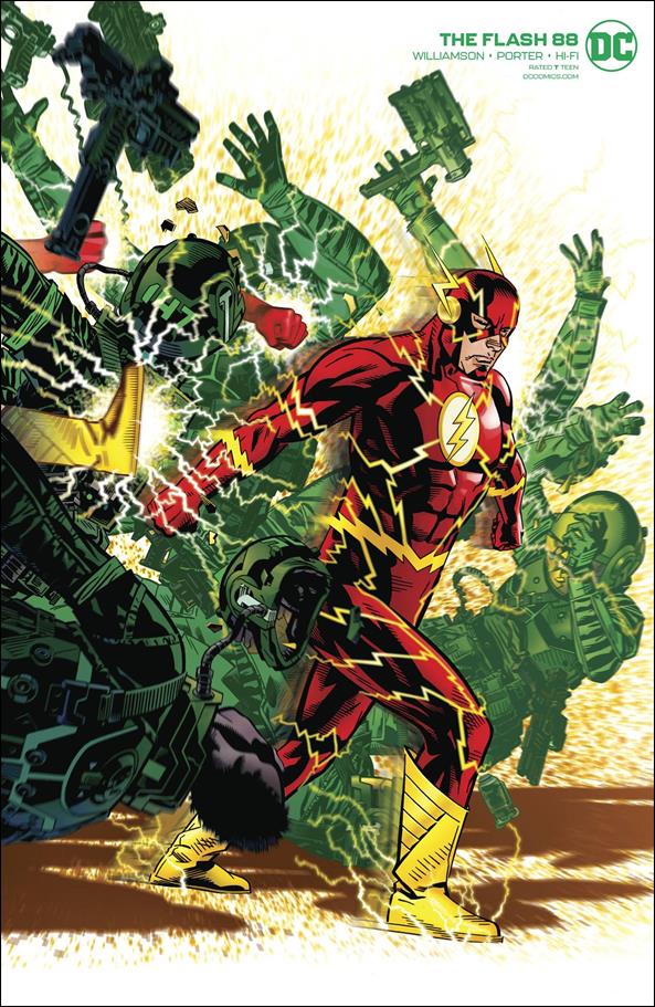 Flash (2016) issue 88-B Michael Golden Cover