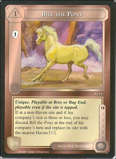 Middle-Earth: The Wizards (Base Set) card 59 Bill the Pony