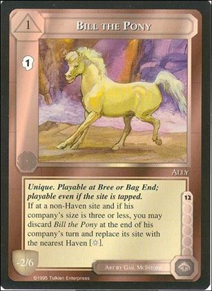 Middle-Earth: The Wizards (Base Set) card 59 Bill the Pony