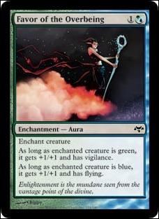 Magic the Gathering: Eventide (Base Set) card 151 Favor of the Overbeing