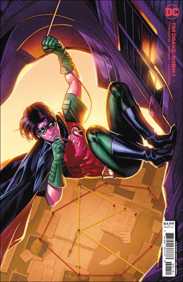 Tim Drake: Robin issue 1-F Jamal Campbell 1:100 Teen Titans Cardstock Cover