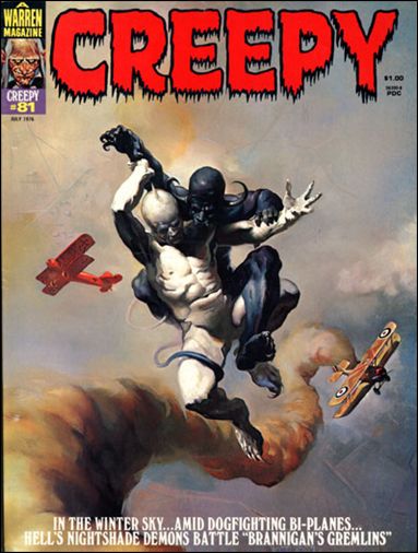 Creepy issue 81 Ken Kelly Cover