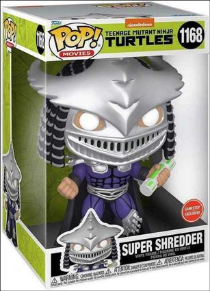 POP! Movies figure 1168 Super Shredder (10 Inch) GameStop Exclusive