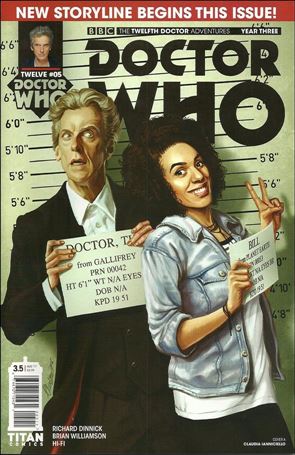 Doctor Who: The Twelfth Doctor Year Three issue 5 Claudia Ianniciello Cover