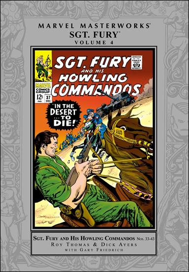 Marvel Masterworks: Sgt. Fury and His Howling Commandos issue 4 Silver Dust Jacket