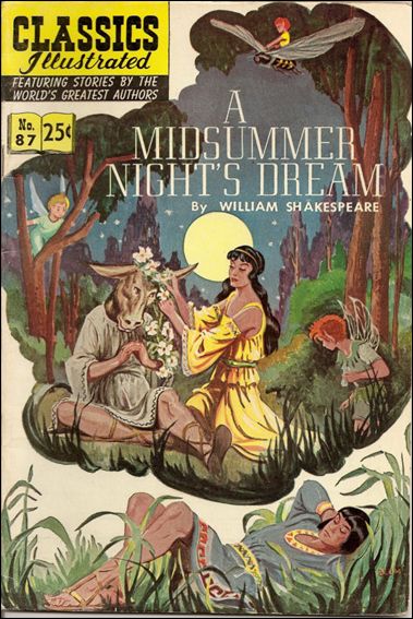 Classic Comics/Classics Illustrated issue 87-E HRN 169 - Cardstock Cover