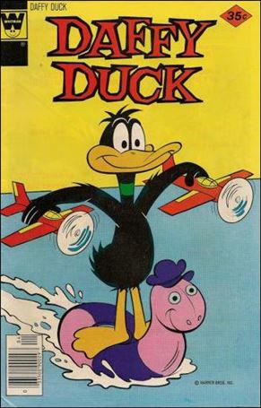 Daffy Duck issue 114-B Whitman Cover