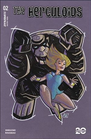 Herculoids (2025) issue 3-I Craig Rousseau Pastel Art 1:10 Cover