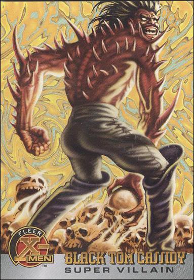 1996 Fleer X-Men International (Base Set) card 60 Black Tom Cassidy