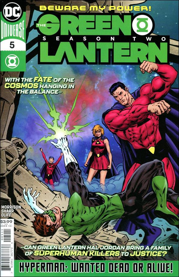 Green Lantern: Season Two issue 5 Liam Sharp Cover