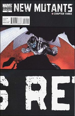 New Mutants (2009) issue 12-E Ibraim Roberson Cover (3rd Printing)