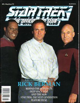Star Trek: The Official Fan Club Magazine issue 91