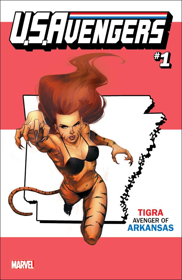 U.S.Avengers issue 1-MD Rod Reis Arkansas Cover