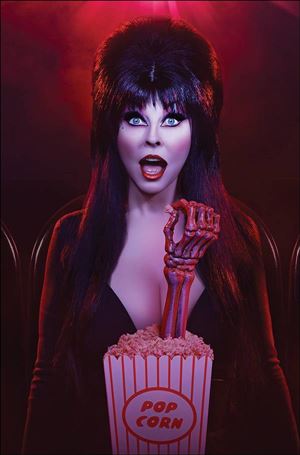 Elvira Meets Vincent Price issue 1-F 1:7 Virgin Photo Cover