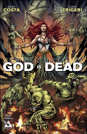 God is Dead issue 40-E Jose Luis Enchanting Cover