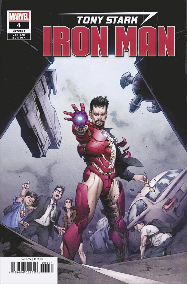 Tony Stark: Iron Man issue 4-C Jerome Opena Cover