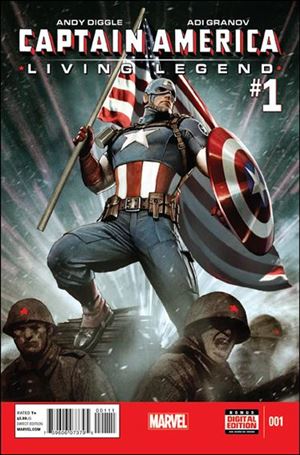 Captain America: Living Legend issue 1 Adi Granov Cover
