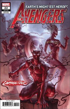 Avengers (2018/07) issue 22-C Jung-Geun Yoon Carnage-ized Cover