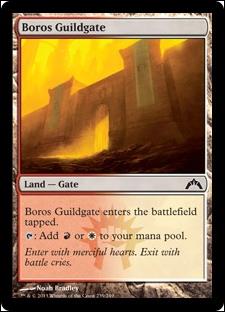 Magic the Gathering: Gatecrash (Base Set) card 239 Boros Guildgate