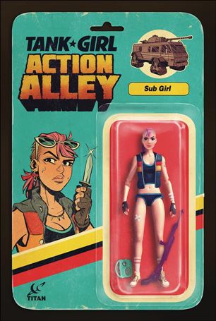 Tank Girl Ongoing issue 4-B Sub Girl Action Figure Cover