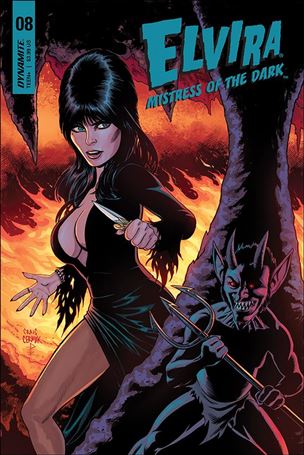Elvira, Mistress of the Dark (2018) issue 8-B Craig Cermak Cover