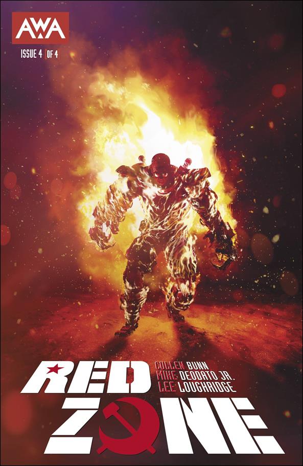 Red Zone issue 4 Razzah Cover