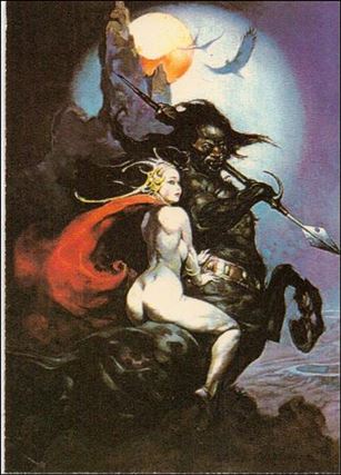 Frazetta (Base Set) card 79 The Moonmaid