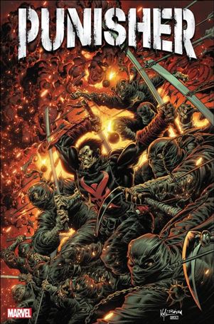 Punisher (2022) issue 10-B Kyle Hotz Cover
