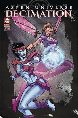 Aspen Universe: Decimation issue 3 Marco Renna Cover