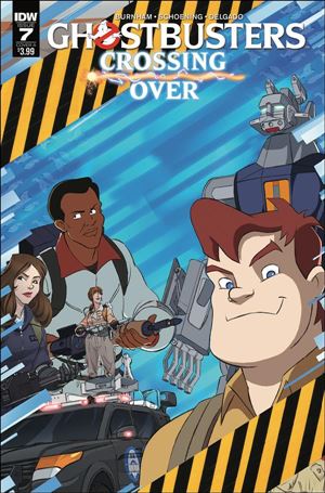 Ghostbusters: Crossing Over issue 7 Dan Schoening Connecting Cover