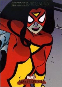 2007 Marvel Masterpieces (Base Set) card 80 Spider-Woman
