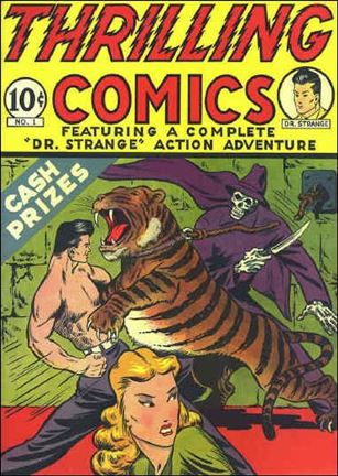 Thrilling Comics (1940) Cover Image 1
