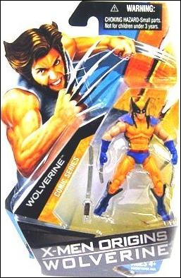 X-Men Origins: Wolverine figure 9 Wolverine (Yellow  Costume) (Comics Series)