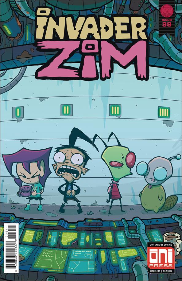 Invader Zim issue 39 Warren Wucinich Cover