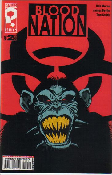 Blood Nation  issue 2-B Rob Moran Cover