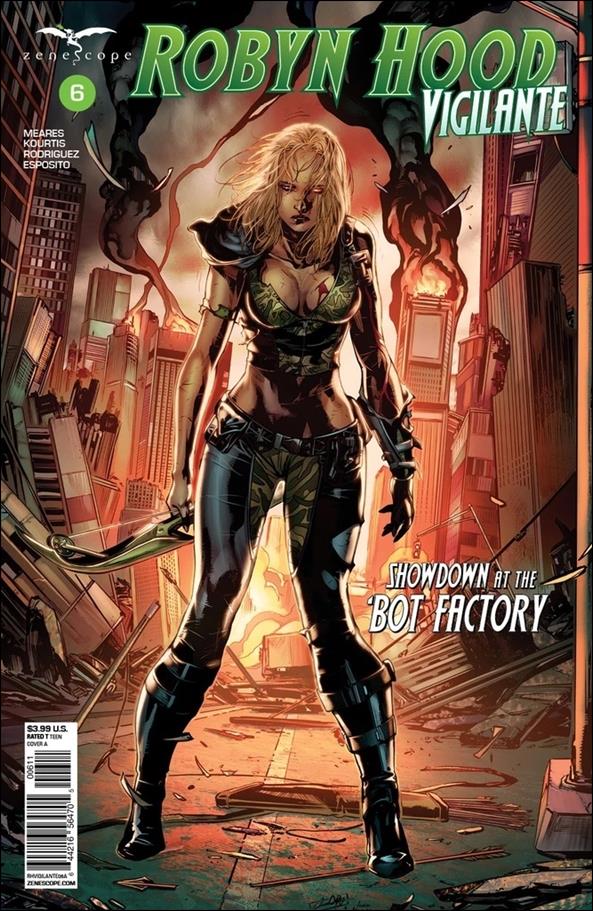Robyn Hood: Vigilante issue 6 Caanan White Cover