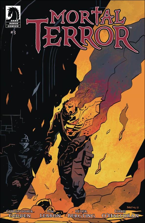 Mortal Terror issue 3 Peter Bergting Cover