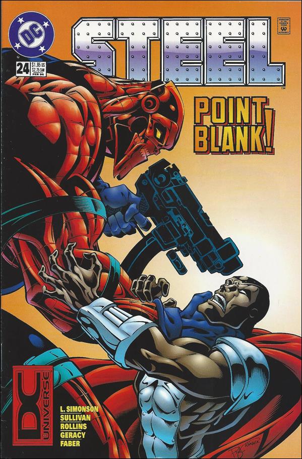 Steel (1994) issue 24-B DC Universe UPC (2nd Printing)