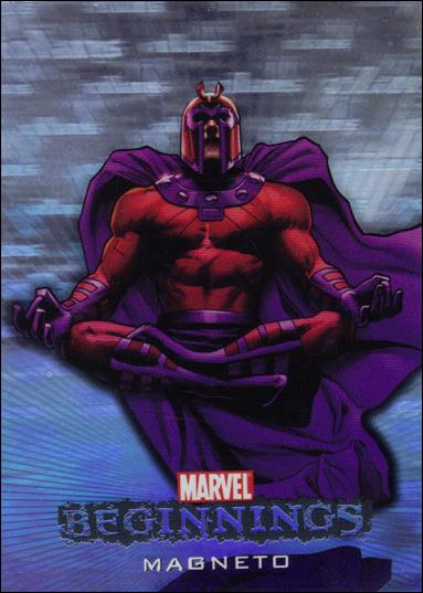Marvel Beginnings: Series 1 (Marvel Villains Hologram Subset) card H-26 Magneto