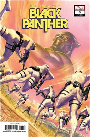 Black Panther (2022) issue 6 Alex Ross Cover