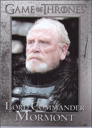 Game of Thrones: Season One (Base Set) card 54 Lord Commander Mormont