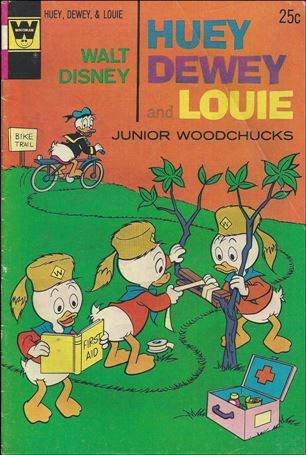 Walt Disney Huey, Dewey and Louie: Junior Woodchucks  issue 27-B Whitman Cover