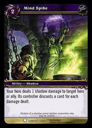 World of Warcraft: Heroes of Azeroth (Base Set) card 82 Mind Spike