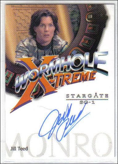 Stargate SG-1: Season 5 (Autograph Subset) card WXA2 Jill Teed as Major Stacy Monroe