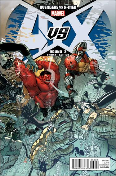 Avengers vs X-Men issue 2-C Nick Bradshaw 1:100 Cover