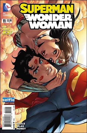 Superman/Wonder Woman issue 11-D Tony Daniel Selfie Cover