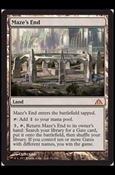 Magic the Gathering: Dragon's Maze (Base Set) card 152 Maze's End